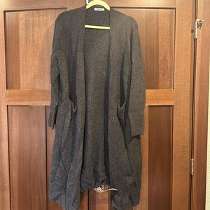Madewell wool blend duster